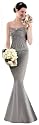 Kleid, Party, Abiball, Hochzeit Abendkleid, Farbe silbergrau