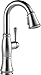 Delta Faucet Cassidy Single-Handle Bar-Prep Kitchen Sink Faucet with Pull Down Sprayer and Magnetic Docking Spray Head, Arctic Stainless 9997-AR-DST