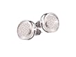 ROUND 1.00 CTW. INVISIBLE SET PRINCESS DIAMOND EARRING STUDS