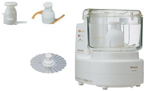 National フードプロセッサー ホワイト MK-K58-W