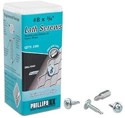 Lath 8x1-5/8" Sharp Pt