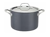 Sabatier Signature Anodized 8-Quart Stock Pot with Lid