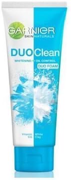 Garnier Duo Clean Whitening Oil Control Duo Foam 80ml