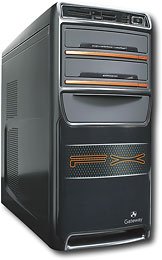 Gateway FX 7026 - Tower - 1 x Core 2 Quad Q9300 / 2.5 GHz - RAM 4 GB - HDD 2 x 320 GB - DVDRW / DVD-RAM - GF 8800 GT - Mdm - Vista Home Premium 64-bit - Monitor : none