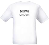 DOWN UNDER - AUSTRALIA - Country-series - Heather Grey or White T-shirt