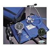 ADC Pro's Combo lll Pocket Aneroid, Adult, Burgundy, Latex Free