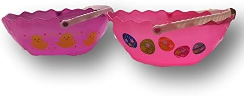 Girls Easter Basket Sparkle Play Doh Fun Dip Reeces Peeps Lip Gloss Toys Perfect for Kids Best Gift