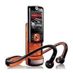 Motorola ROKR DUO Z6 Mandarin Orange Phone (Unlocked, Intl. Version) w/ Motorola S9 Bluetooth Stereo Headphones, no U.S. Warranty