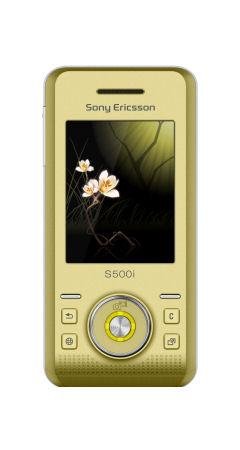 Sony Ericsson S500i Spring Yellow on Vodafone PAYG Mobile Phone