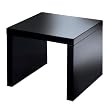 high gloss black table
