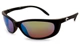 Costa Del Mar Sunglasses - Fathom / Frame: Matte Black Lens: Blue Mirror Wave 580 Glass