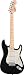 Squier by Fender Standard Stratocaster Maple, Black Metallic