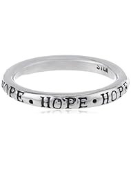 Bob Siemon Sterling Silver "Hope" Ring