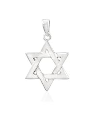 Simple Star of David Pendant Necklace