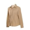 Lilo Maternity Long Sleeved Pleated Shirt