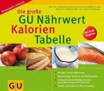 Produkt-Bild: N&auml;hrwert-Kalorien-Tabelle Neuausgabe 2008/09, Die gro&szlig;e GU (GU Tabellen)