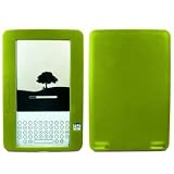 Lime Green Amazon Kindle E-Book Digital Reader Soft Silicone Skin