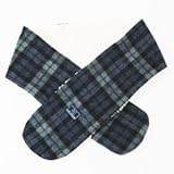 (ピッカプー) Pickapooh ウール & オーガニックコットン マフラー ブルーチェック サイズ2 (約110cm×12cm)