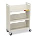 BREL330 - One-Sided Steel Book Cart