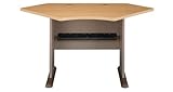 SERIES A: LIGHT OAK 42 CORNER DESK