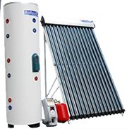 500 Liter Solar Water Heater System with Electrical Backup Heating