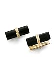 14K Gold and Onyx Hexagon Cufflinks