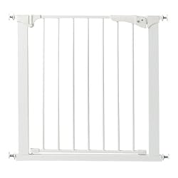 KidCo G15 White Center Gateway with Walk Through Pressure Gate