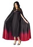 Ombre Vampire Cape Adult Womens Halloween Costume