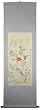 Best Good Great Inexpensive Gift Ideas for Her - 65" Birds & Peony Chinese Hand Painted Scroll