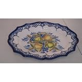 TUSCAN FRUIT 16.5 PLATTER - TUSCAN FRUIT 16.5 PORCELAIN PLATTER