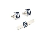 MLB Detroit Tigers Cufflinks and Tie Bar Gift Set