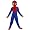 Britwear - Kids Spider Man Cartoon Character Fancy Dress Costume 5-7 Years