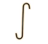 Hookery 8 Inch S - Hook with 1 Inch Opening