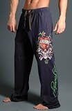 Apparel : Ed Hardy Love Kills Slowly Knit Jersey Pants (EH9054JP)
