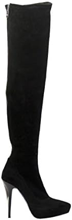 Loriblu Black Suede Platform Boot