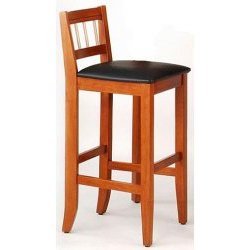Click here to buy Home Styles Manhattan Oak Pub Stool with Copper Accents by HOME STYLES.