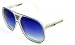Initium Eyewear "Whiskey" Aviator Italian Made Sunglasses Polarized (Matte Ivory Frames / Brown Gradient Lenses) Initium Eyewear "Whiskey" Aviator Italian Made Sunglasses Polarized (Matte Ivory Frames / Brown Gradient Lenses)