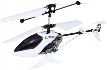 iKit iKopter - Super quality remote controlled helicopter, rc helicopter radio controlled, indoor helicopter or outdoor helicopter with 30m range, Shock proof, Control With Apple iPhone, iPod Or iPad, - For Fun And RC Hobbies - WHITE