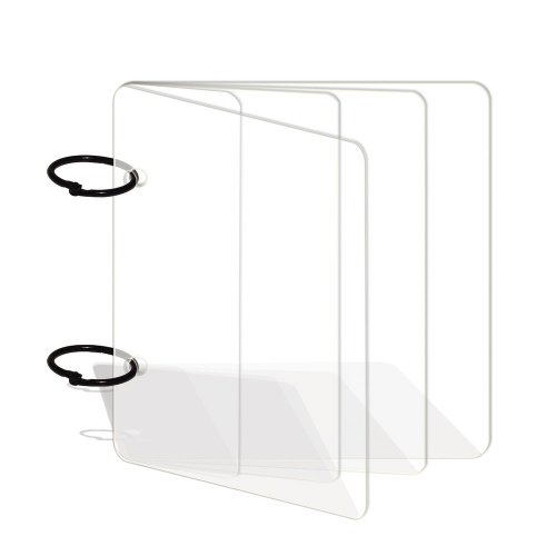 7gypsies 10070 Clear Acrylic Tabulated Album