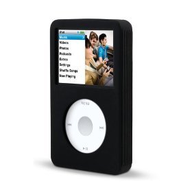 Belkin Silicone Sleeve Case for 80/120 GB iPod classic 6G (Black)