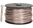 Steren 100' 16-Gauge Clear Jacket Speaker Wire