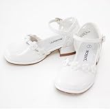 Little Girls Dress Shoes WHITE Special Occasion MODIT Girl 7-2