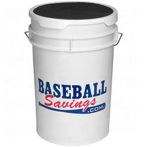 Rawlings BBS.com Logo Padded Seat Ball Bucket