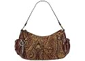 Relic Becca Berry Paisley Fabric Handbag BERRY