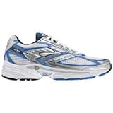  : Brooks Women's Adrenaline GTS 8 Running Shoe,White/Silver/Allure/Blue,5.5 B