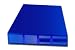 Landing Mat - 4' x 10' x 4" thick - Blue, w/ Blue mesh