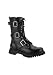Men'S 12 Eyelet 3 Strap Steel Toe Calf Boot