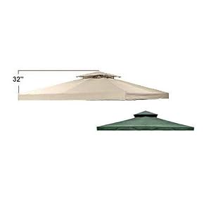 12' X 12' Replacement Canopy Top Cover for Steel Gazebo by 