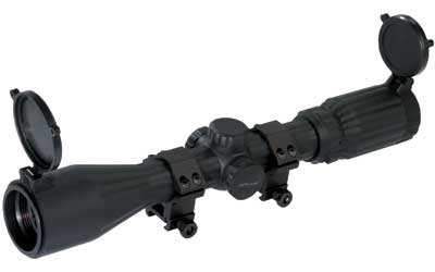 CENTERPOINT 3-9X40 MILL DOT with RNGS