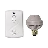 GE 51137 Switch Kit, 3 Piece Wall Ceiling Light with Socket Adaptor-Wall Mount by General Electric